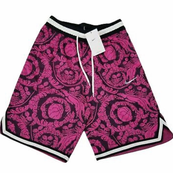 mens pink nike basketball shorts